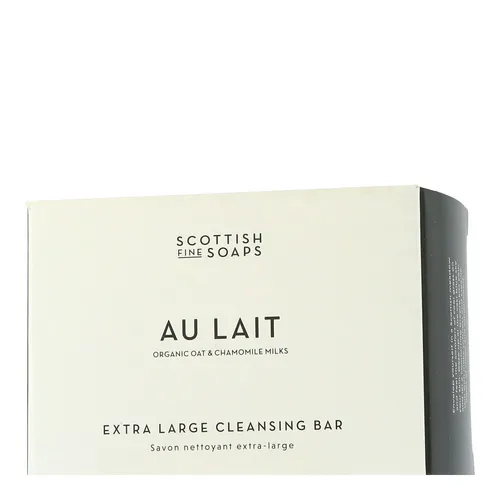 Scottish Fine Soaps Au Lait - Extra Large Cleansing Bar 300g