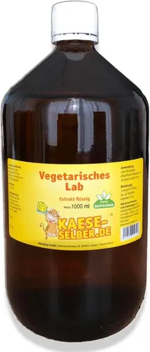 Labextrakt (Käselab) flüssig 1000ml von KAESE SELBER