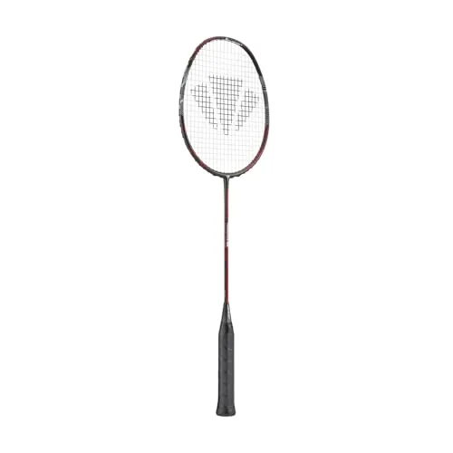 Carlton Velocitex V300 Badmintonschläger, Dark Red/Black (Matt)