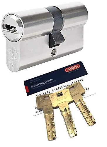 Produktbild ABUS Bravus.4000 Doppelzylinder mit BZD u. N+G, Länge (a/b) 35/65mm (c=100mm), mit 3 Schlüssel, nach DIN EN1303, Angriffswiderstandsklasse D, RC2/RC3 Level geeignet, mit Not- u. Gefahrenfunktion