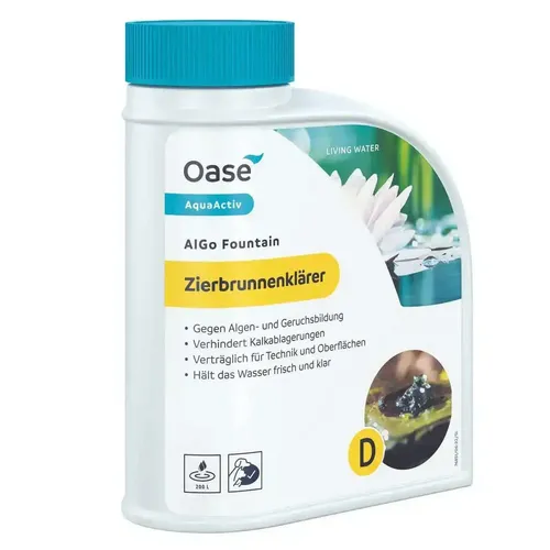 OASE AquaActiv AlGo Fountain Algenschutz-Konzentrat, 500 ml