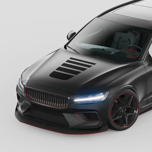 Motorhauben Rennstreifen Set