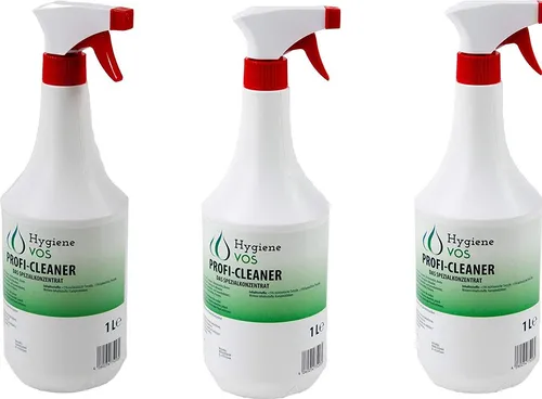 Hygiene VOS Profi-Cleaner Spezialreiniger Allzweckreiniger 1000ml 3er Pack