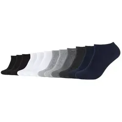 Camano Sneakersocken Unisex Socken Ca-Soft Organic Cotton Sneaker (12-Paar) aus pflegeleichter Baumwollmischung bunt 39-42