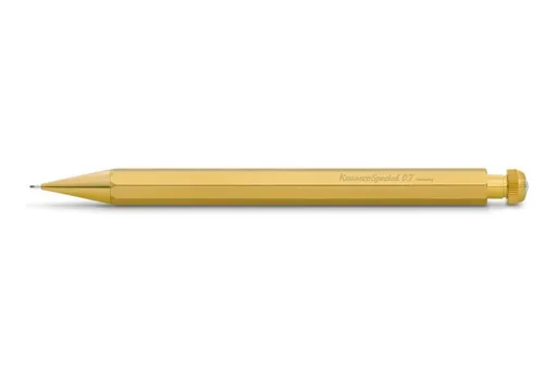 Kaweco Druckbleistift SPECIAL 0,7mm, Messing in gold von Kaweco
