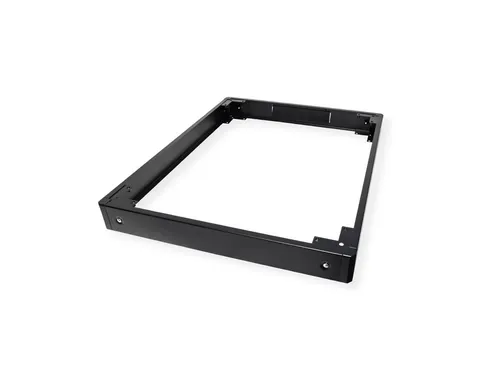 ROLINE Sockel für Netzwerkschrank 800x1000 BxT schwarz - Stabiler Rack-Sockel 800 x 1000 mm aus robustem Stahl in Jet Black für sicheren Halt und optimale Unterstützung von Netzwerkschränken. Ideal für den professionellen Einsatz.