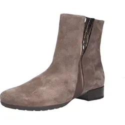 Gabor Comfort 32.711.30 Stiefelette - Wanderschuhe mit hochwertigem Veloursleder, Komfortweite H für breite Füße, Innenreißverschluss und abriebfester Gummisohle - ideal für volle Waden.