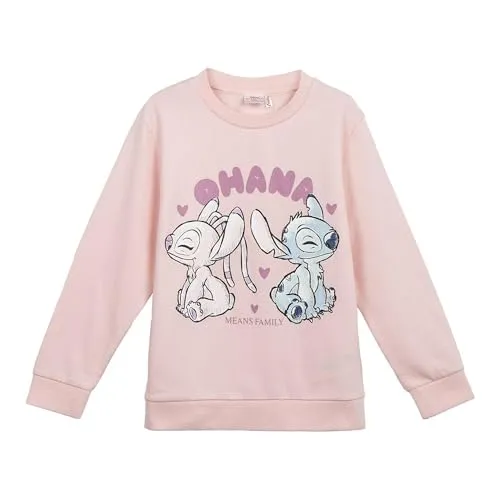 CERDÁ LIFE'S LITTLE MOMENTS Cotton Brushed Stitch Sweatshirt Unisex Kinder, Pink, 14 Años