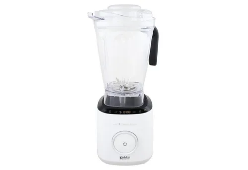 KeMar Hochleistungs-Standmixer 1500W - Standmixer mit 2 Litern, 6 Programmen und Touch-Bedienung für perfekte Smoothies und Milchshakes – inklusive GRATIS Bambus Trinkhalme!