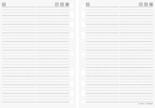 rido ide Terminplaner Adressen und Telefonvordrucke Timing 1 32 Blatt