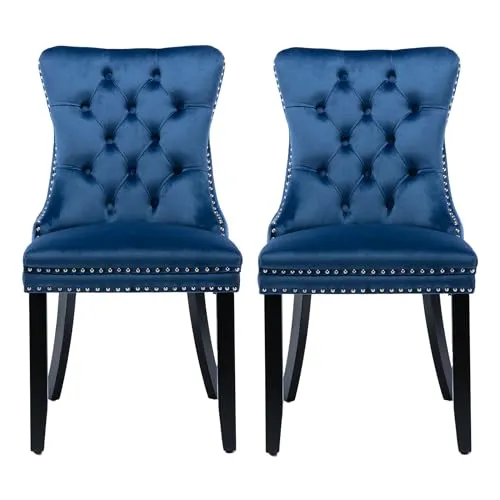 Küchen- und Esszimmerstühle Blau von SEEDWAVE