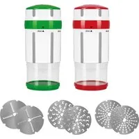 Genius Nicer Dicer Gewürzmühle/Käseschneider »Maestro«, 12-teilig