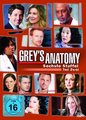 Grey's Anatomy - Staffel 6.2 [3 DVDs]