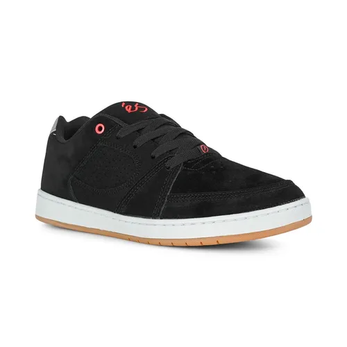 Es Accel Slim Skate Schuhe - Schwarz/Silber