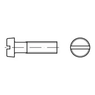 Zylinderkopfschraube M6x16 aus Messing vernickelt, 200 Stück - Maschinenschrauben aus hochwertigem Messing, galvanisch vernickelt für Korrosionsschutz, ideal für langlebige Anwendungen.