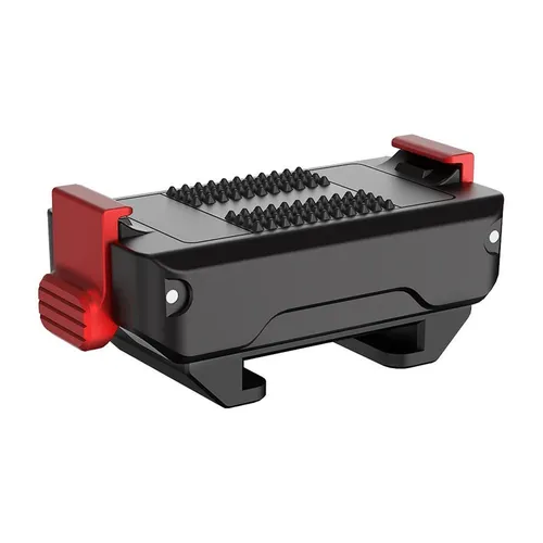 DJI Action 5 Pro/4/3 Magnetischer Schnellverschluss-Adapter - Schnellverschluss-Adapter für DJI Osmo Action 5 Pro/4/3. Mit magnetischer Halterung und Zubehörschuh für flexibles Filmen. Ideal für kreative Aufnahmen und sicheren Halt.