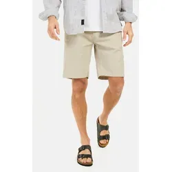 camel active Shorts - Beige - Bequeme Shorts aus 55% Leinen und 45% Baumwolle, ideal für warme Tage. Pflegeleicht und in Größe 33IN erhältlich.