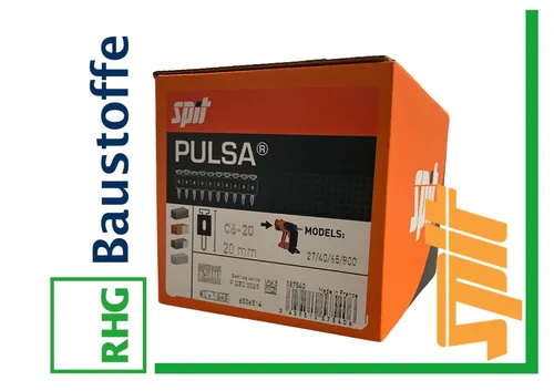 SPIT PULSA 800P Nägel C6/20/25/30/35/40 +Gas in grün von Spit