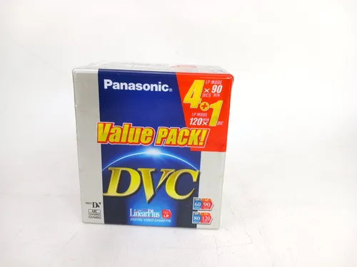 Panasonic DVC Mini AY-DVM 60 FE5V Kassette Tape 4x 90 +1x 120 NEU und OVP