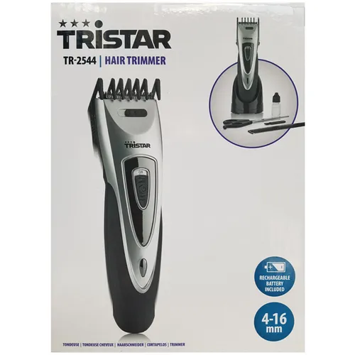 Tristar - Tr-2544 Haarschneider, Bartschneider Schwarz, Silber
