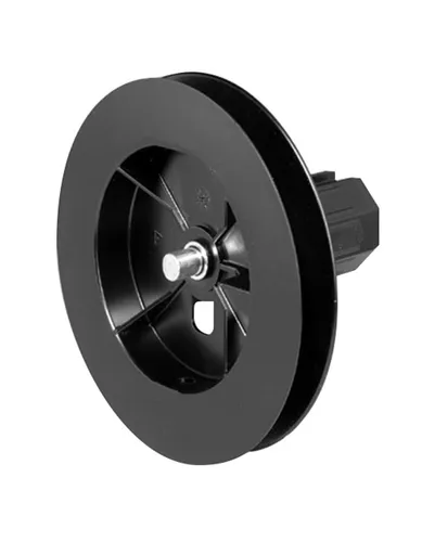 Selve Mini-Gurtscheibe SW 40 mit langer Walzenkapsel Stahlstift innen D = 150 mm