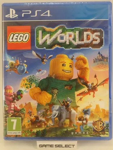 LEGO WORLDS SONY PS4 PLAYSTATION 4 PAL EU - Original Neu Versiegelt