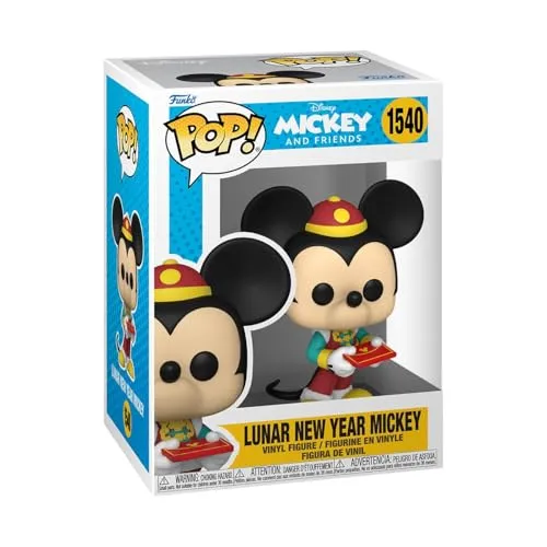 Funko Pop! Disney: MAtW - Lunar New Year Mickey Mouse - Vinyl-Sammelfigur - Geschenkidee - Offizielle Handelswaren - Spielzeug Für Kinder und Erwachsene - Movies Fans - Modellfigur Für Sammler