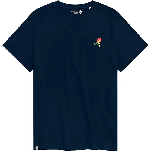 Bavarian Caps Herren Pumuckl V2 T-Shirt (Größe S, blau)