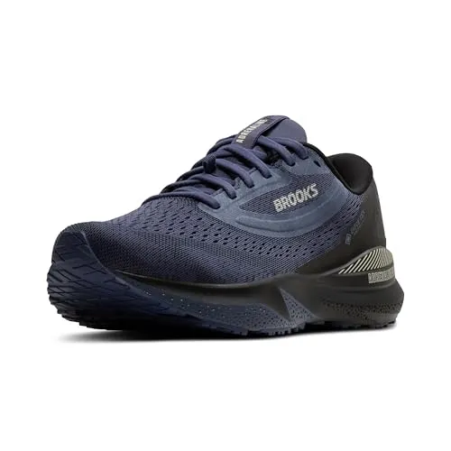 Brooks Herren Adrenaline GTS 24 GTX blau 45.0 - Laufschuhe mit wasserdichtem Gore-Tex®-Obermaterial für trockene Füße bei jedem Wetter. Ideal für Läufer, die Stabilität und Komfort suchen.