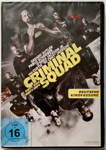 Criminal Squad (2018) NEU, Gerard Butler, Pablo Schreiber, Action, DVD