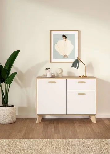 Sideboard Imperia, weiß, 98,7 cm