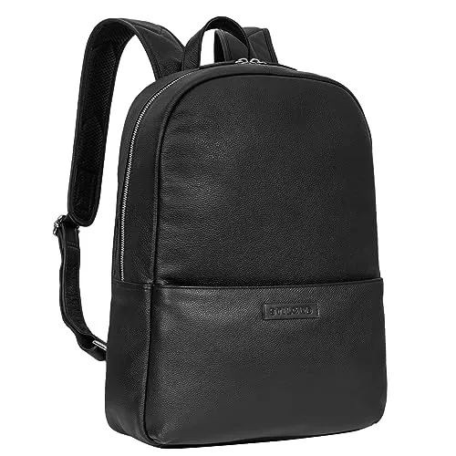 STILORD 'Chicago' Leder Rucksack mit Laptopfach für 13,3 Zoll Notebooks - Stylischer Laptop-Rucksack aus hochwertigem Rindsleder, ideal für Uni und Reisen. Mit gepolstertem Laptopfach und verstellbaren Schultergurten für maximalen Tragekomfort.