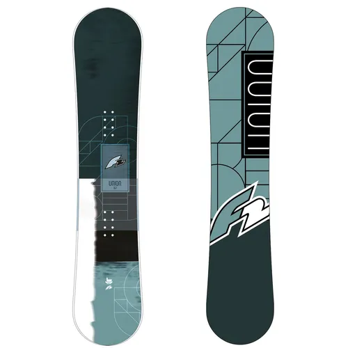 F2 Herren Snowboard Union Freestyle 157 cm Blau/Schwarz 2024/25