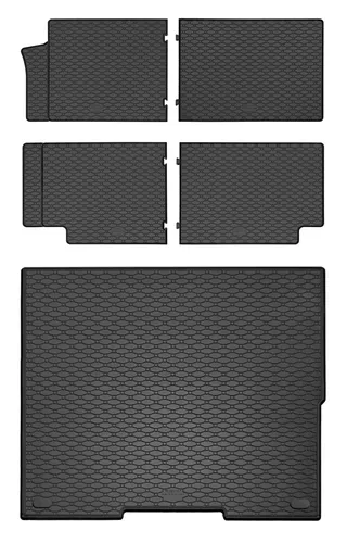 Auto Gummimatten Fußmatten für Volkswagen T7 Caravelle ab 2025