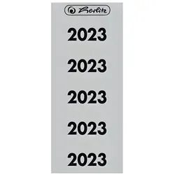 Herlitz Jahreszahlen 2023 gr selbstklebend 50er Pk