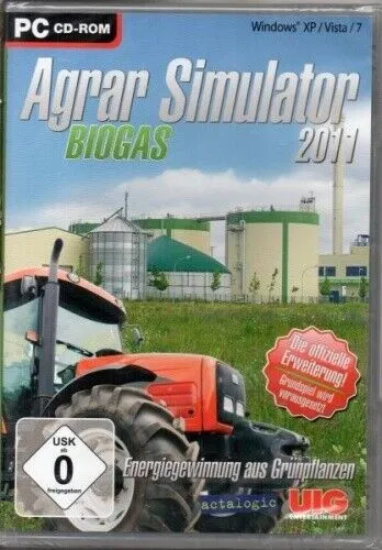 Agrar Simulator 2011 - Biogas Add-on - PC - deutsch - Neu / OVP