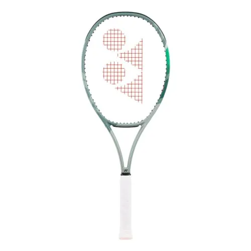 Yonex Tennisschläger Percept L 100in 280g 2023 - olivegrün - Tennisschläger für erfahrene Spieler, ideal für Präzision und Spielgefühl mit flexiblem Rahmen und nur 280g Gewicht. Unbesaitet und made in Japan.