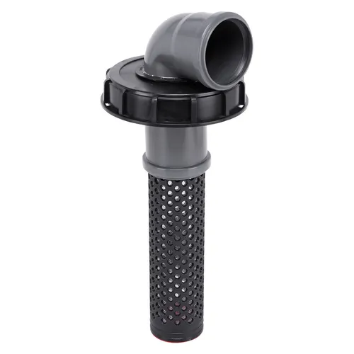 REKUBIK IBC Deckel Filter mit HT-Bogen DN 150 DN 75