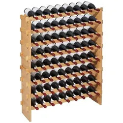 VEVOR stapelbares Weinregal für 72 Flaschen von Vevor