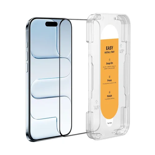 Für Apple iPhone 17 Air Easy Install Montage 3D Premium Display H9 Schutz Glas