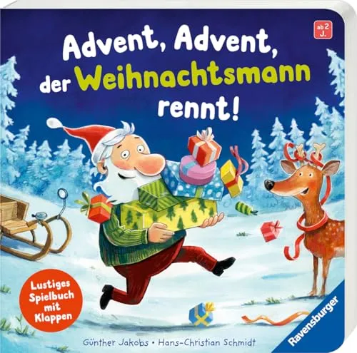 Advent, Advent, der Weihnachtsmann rennt!