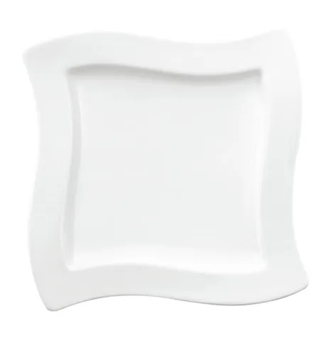 Villeroy & Boch Porzellan NewWave weiss Frühstücksteller 24 x 24cm neu