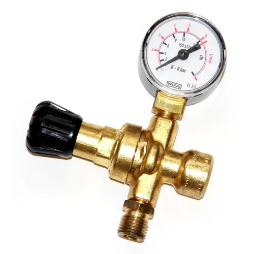 Rothenberger Druckminderer bis 130 bar mit Manometer - Löt- & Schweißgeräte, präzise Druckregulierung für sicheren Einsatz beim Schweißen und Löten.