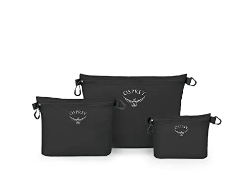 Osprey Ultralight Zipper Sack Set Black von Osprey