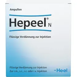 Hepeel N, Verdünnung zur Injektion 10 St von Heel