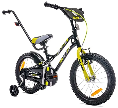 Produktbild Kinderfahrrad Tiger Bike 16 Zoll mit Stützrädern
