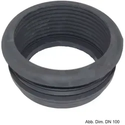 Gummi-Rillenring Eternit DN 100