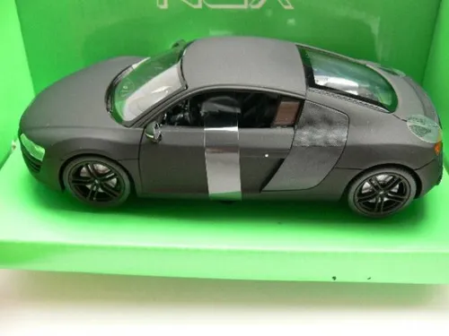 1/24 Welly Audi R8 V10 mattschwarz  22493