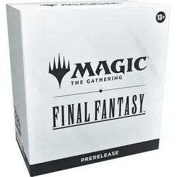 Magic: The Gathering - FINAL FANTASY Prerelease Pack - Sammelkarten-Set mit 6 Play-Boostern und exklusiven Foil-Karten. Entdecke die epischen Welten von FINAL FANTASY und baue dein individuelles Deck mit neuen Mechaniken!