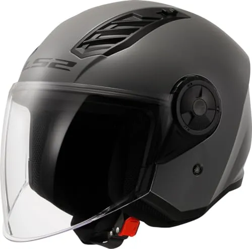 LS2 Jet-Motorradhelm Airflow II Nardo Grey XXL von LS2